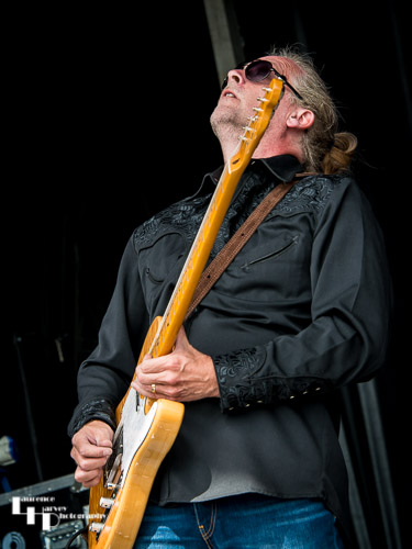 The Nile Deltas: Tom Lord on guitar