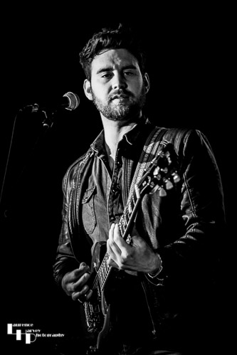 Ben Edwards on vocals and rhythm guitar