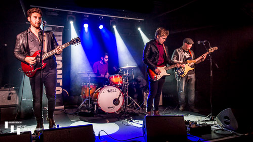 The Rainbreakers on stage at The Borderline