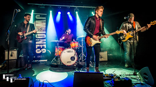 The Rainbreakers on stage at The Borderline