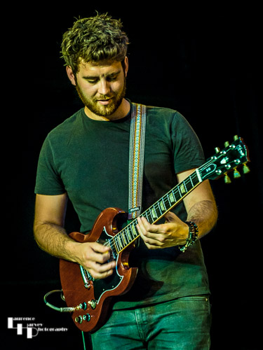 Ben Edwards on vocals and rhythm guitar