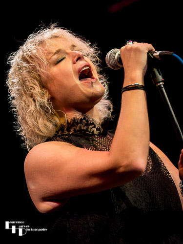 Rebecca Downes on vocals