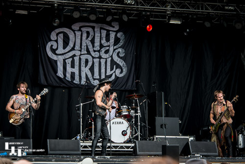 Dirty Thrills on stage at Ramblin' Man Fair