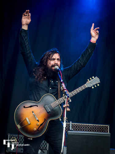 The Picturebooks: Fynn Claus Grabke on vocals & guitar