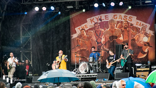Kyle Gass Band on stage at Ramblin' Man Fair