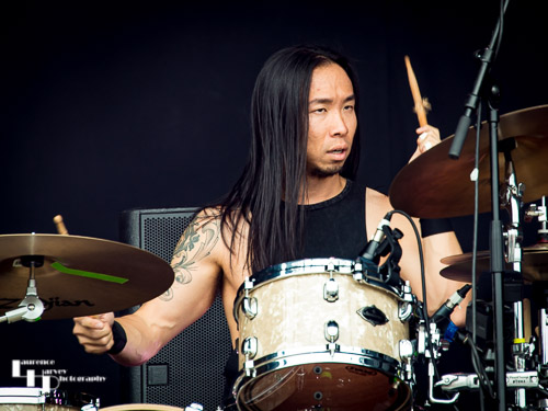 Toseland: Joe Yoshida on drums