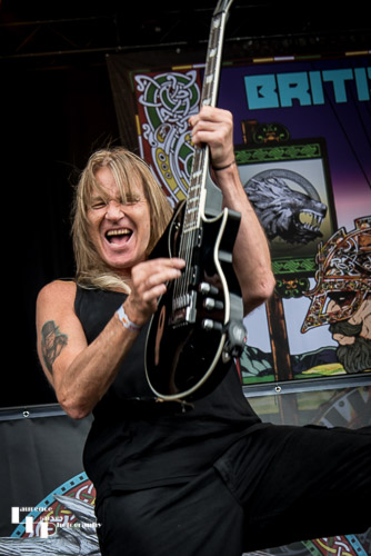 British Lion: Grahame Leslie on guitar