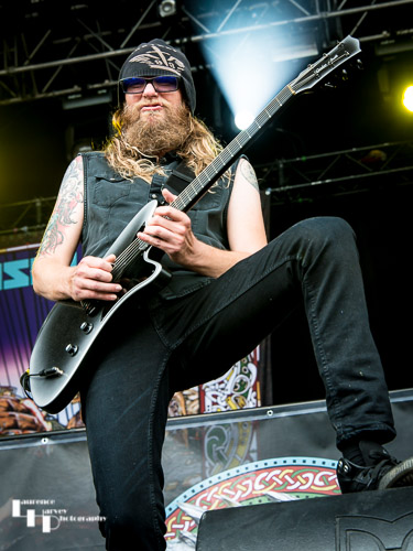 British Lion: David Hawkins on guitar
