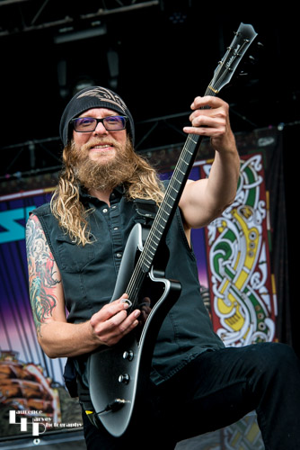 British Lion: David Hawkins on guitar