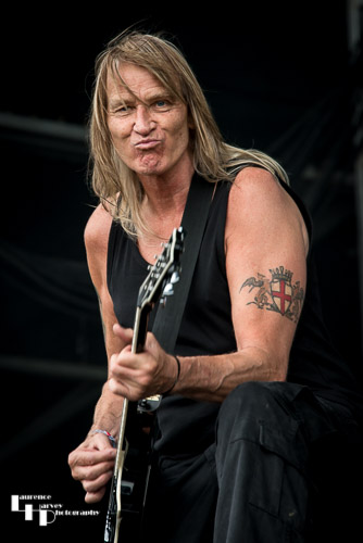 British Lion: Grahame Leslie on guitar