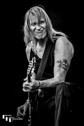British Lion: Grahame Leslie on guitar