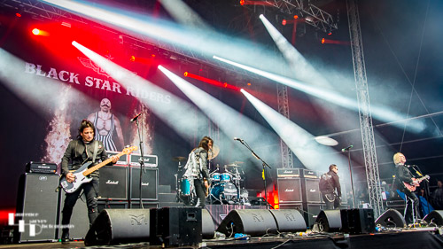 Black Star Riders on stage at Ramblin' Man Fair