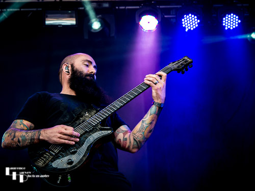 The Devin Townsend Project: Dave Young on guitar