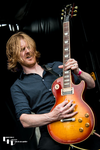 Screaming Eagles: Adrian McAleenan on guitar