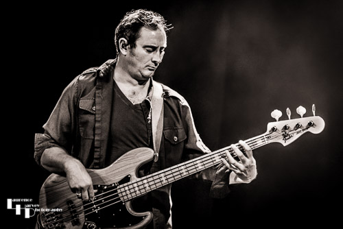 Mat Beable on bass