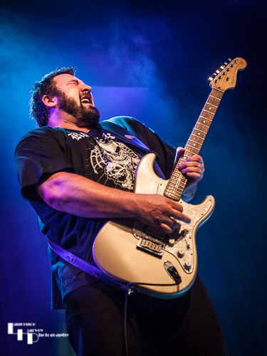 Alan Nimmo on guitar