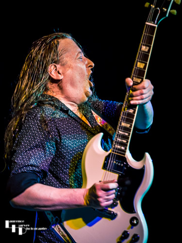 Innes Sibun on guitar