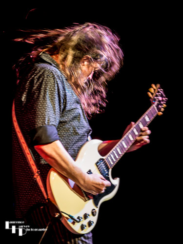 Innes Sibun on guitar