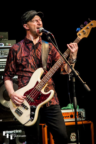 Graham Fieldhouse on vocals & bass