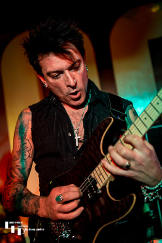 Marcus Thurston on lead guitar