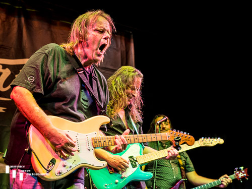 Walter Trout & guest, Innes Sibun on stage