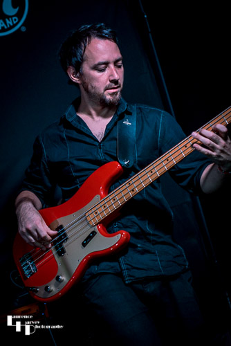 Steve Oates on bass
