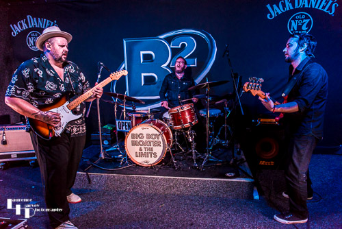 Big Boy Bloater & The LiMiTs on stage at B2 Venue