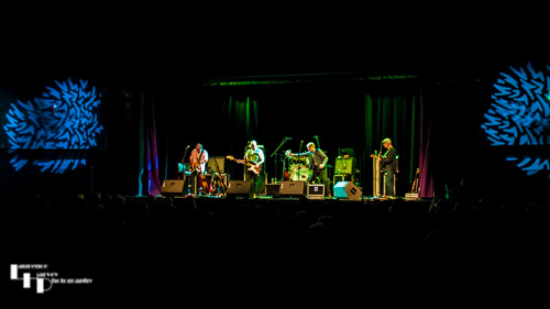 The Blues Band on stage at The Harlington