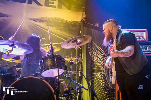 Dale Tonks on bass & Karl Selickis on drums