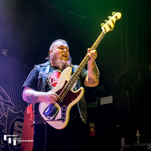 Dale Tonks on bass