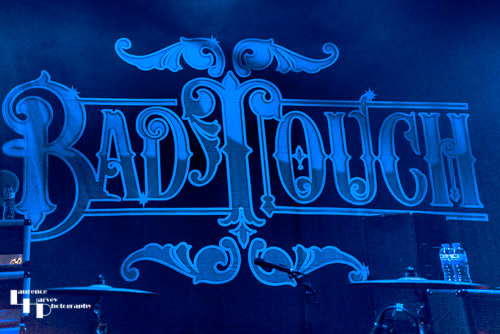 Bad touch stage banner