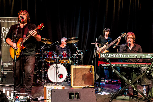 Catfish on stage at The Limelight Theatre