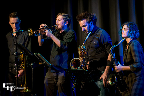 The Big Band brass section