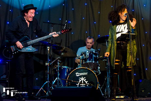 Dre Smith on vocals, Sol Erza on drums & Graeme Wheatley on bass