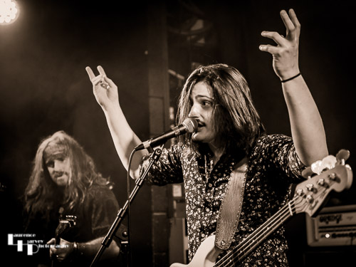 Cédric Pfister on vocals & bass