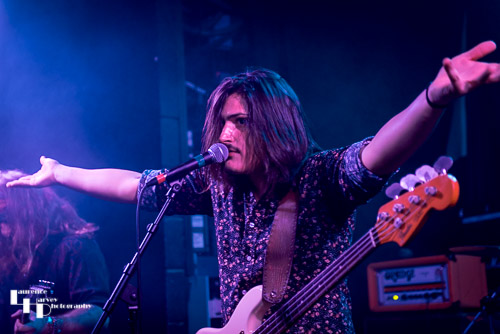 Cédric Pfister on vocals & bass