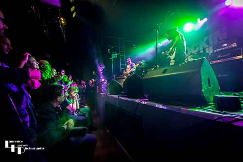 Eric Gales on stage at The Garage
