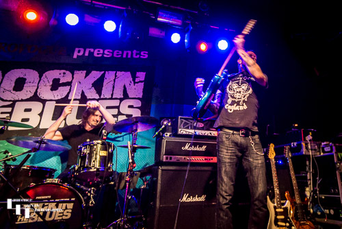 Gary Hoey on vocals & guitar, Matt Scurfield on drums