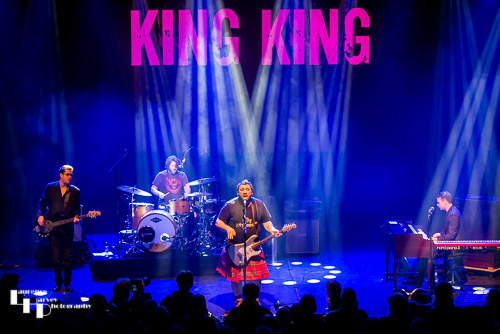 King King on stage at Shepherd's Bush Empire