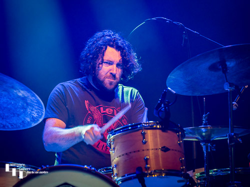Wayne Proctor on drums