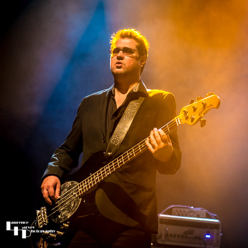 Lindsay Coulson on bass