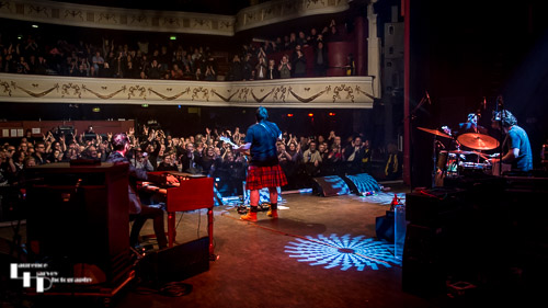 King King on stage at Shepherd's Bush Empire