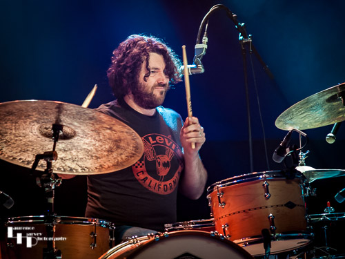 Wayne Proctor on drums