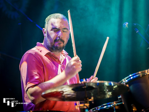 Hayden Doyle on drums