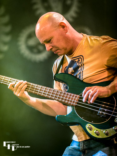 Ian Mauricio on bass