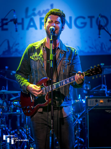 Ben Edwards on vocals and rhythm guitar