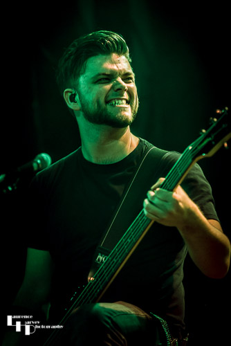 Kieron Conroy on bass