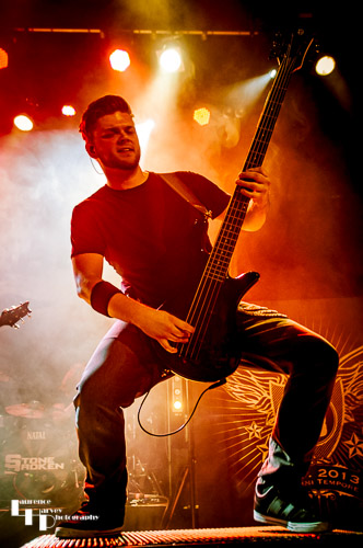 Kieron Conroy on bass
