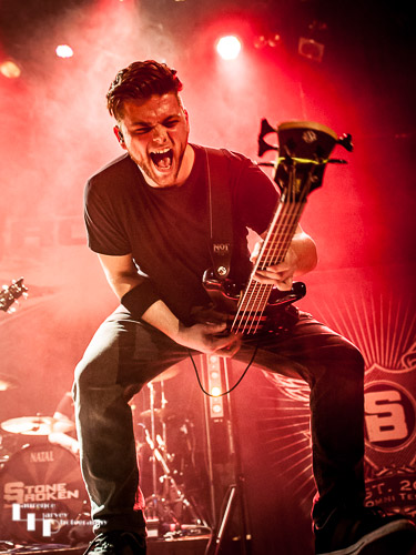 Kieron Conroy on bass
