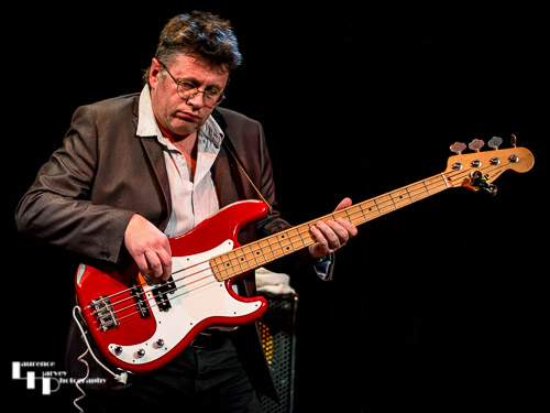 Mike Steed on bass